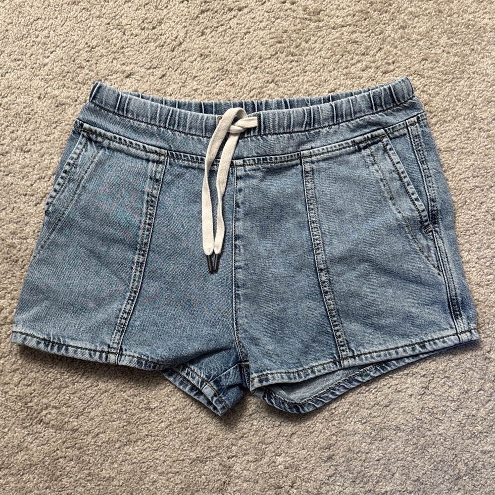 James Perse Light Blue Jean Shorts